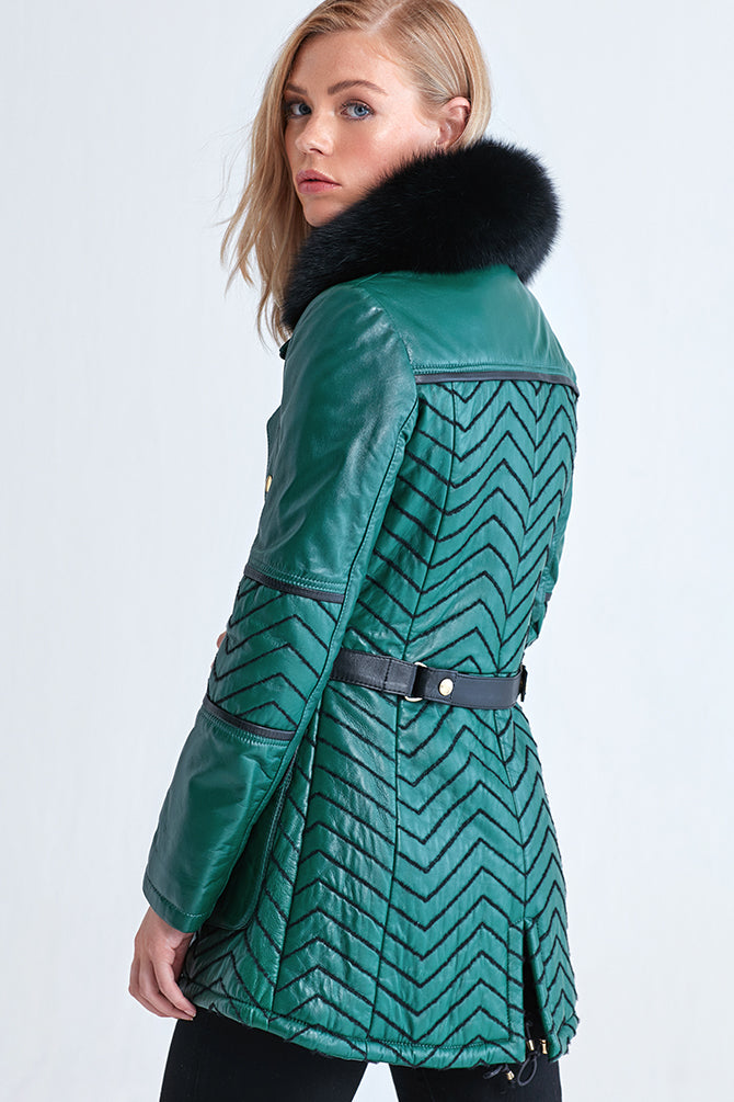 Paris Women's Leather Jacket