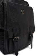 Unisex Black Backpack | Derimod