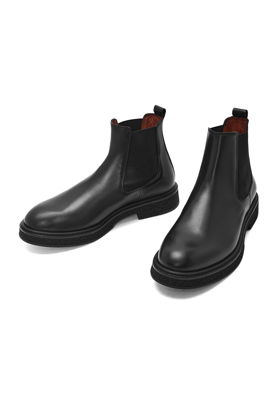 
Men's Black Leather Chelsea Boot
