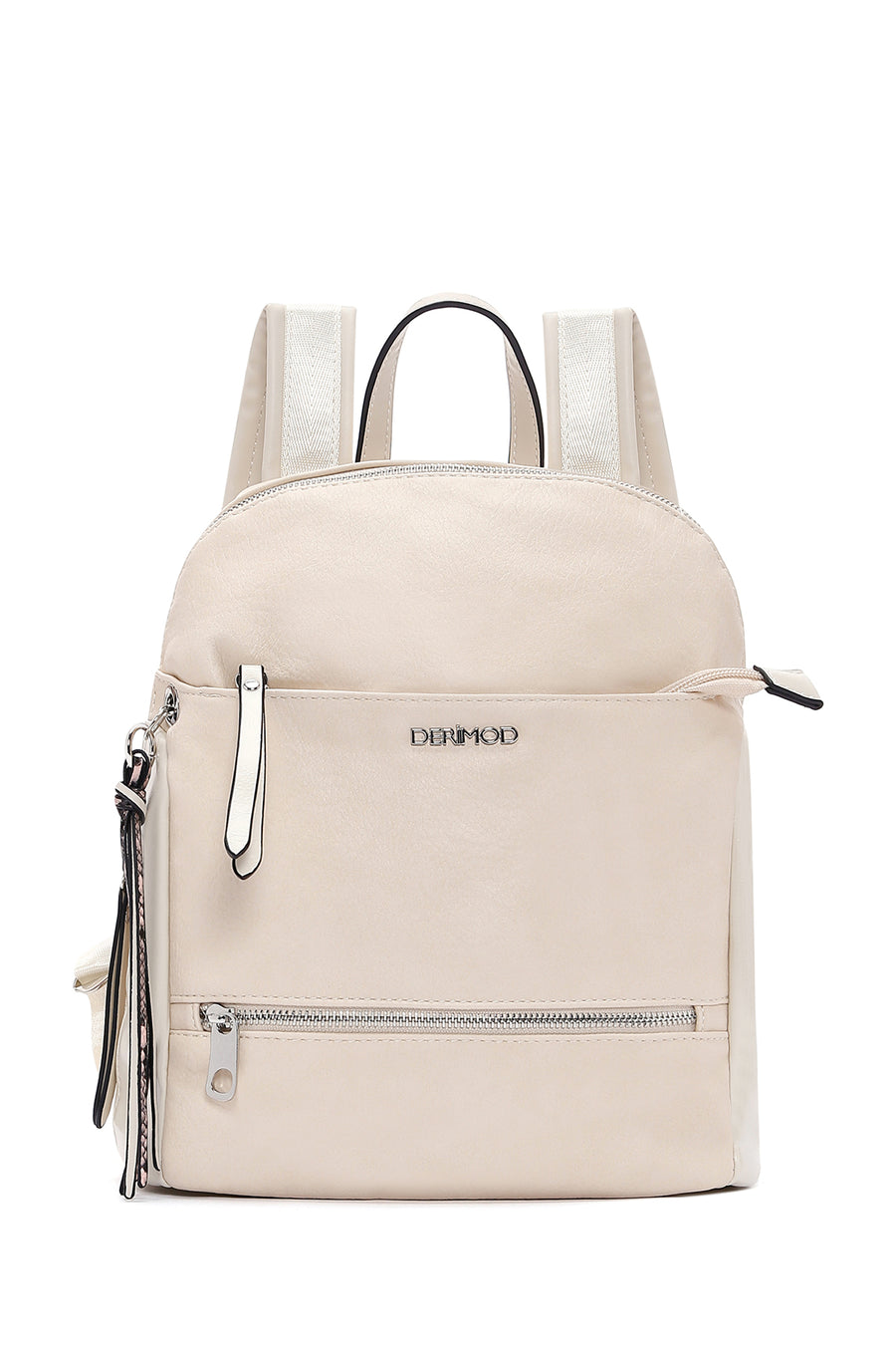 Women's Cream Backpack 25SBD2453FT | Derimod