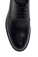 Erkek Siyah Deri Klasik Ayakkabı | Derimod