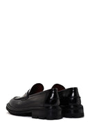 Men's Black Patent Leather Casual Loafer | Derimod