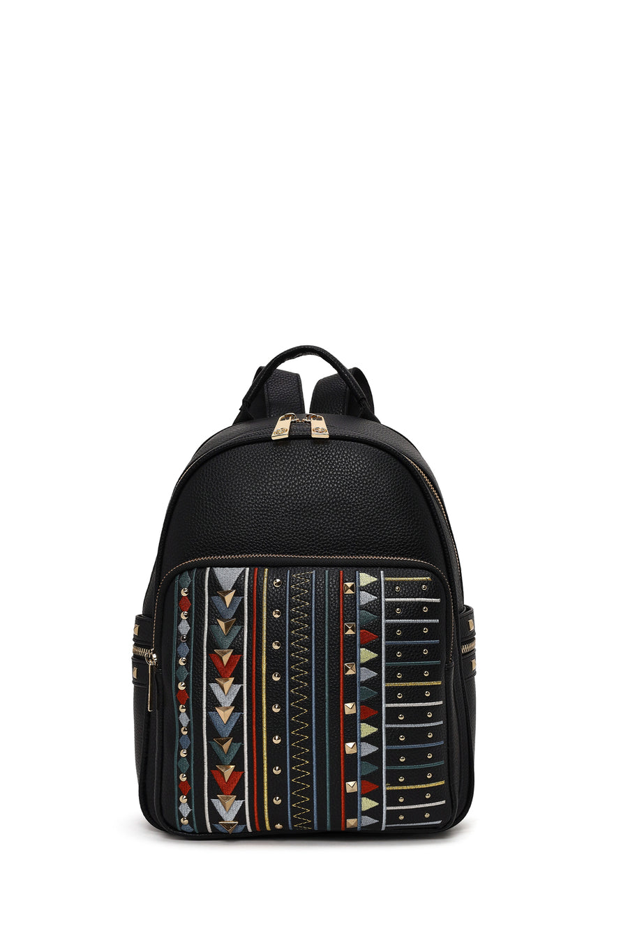 Woman Black Printed Backpack AB200007SB | Derimod