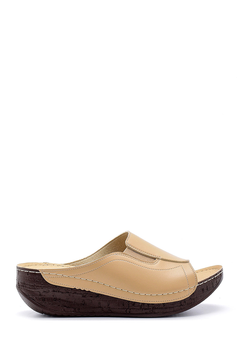 Women's High Soled Slippers 20SFE290318 | Derimod