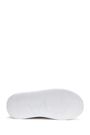 Women's Beige Leather Thick Soled Sneaker | Derimod