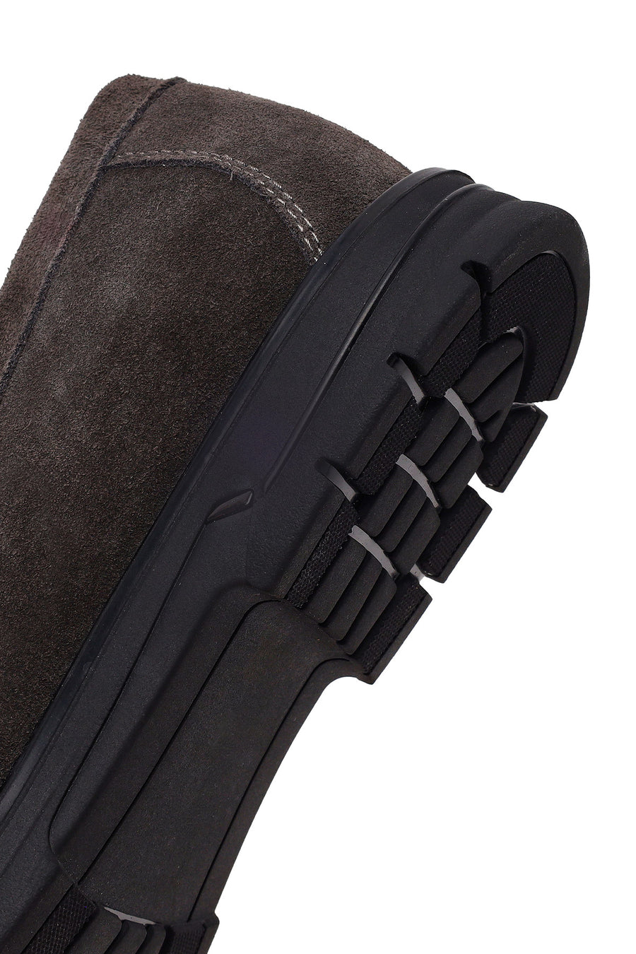 Male Gray Suede Casual Loafer