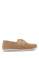 Women's Leather Suede Loafer | Derimod