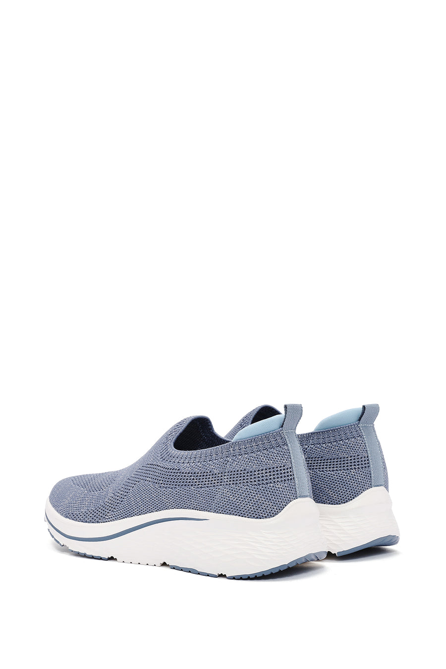 Derimod Zero Women's Blue Thick-Soled Fabric Sneakers