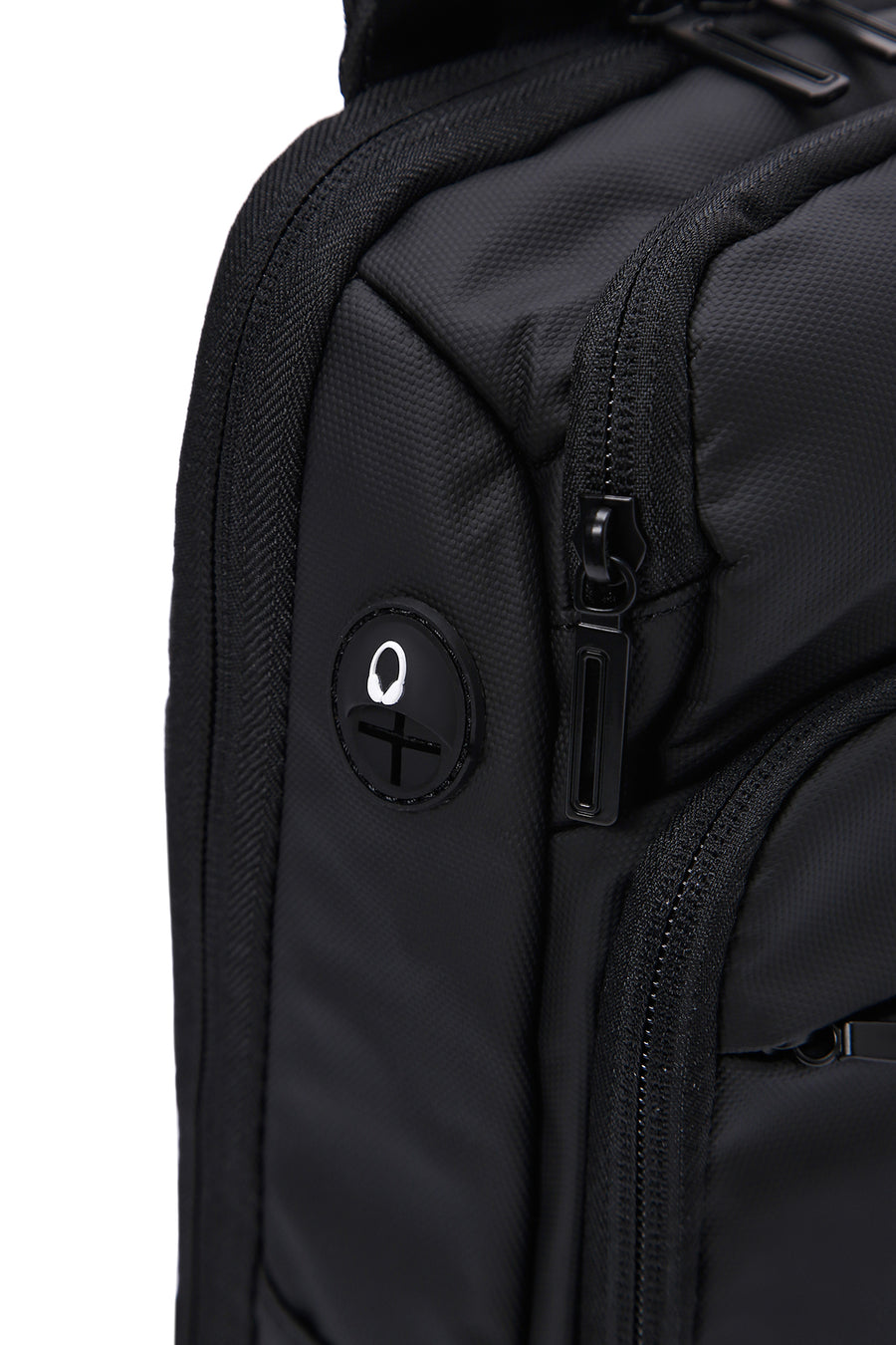 D-Pack Erkek Siyah Teknolojik Kumaş Çapraz Çanta