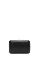 Women's Black Accessory Detailed Long Chain Strap Mini Clutch Bag | Derimod