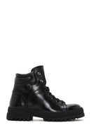 Men's Black Leather Boots | Derimod