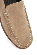 Men's Mink Suede Leather Casual Loafer | Derimod
