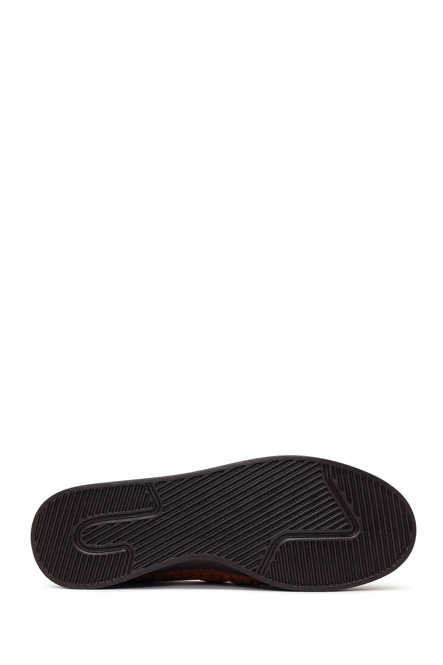 Kadın Taba Kalın Tabanlı Süet Deri Konfor Loafer
