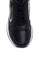 Kadın Deri Fermuarlı Sneaker | Derimod
