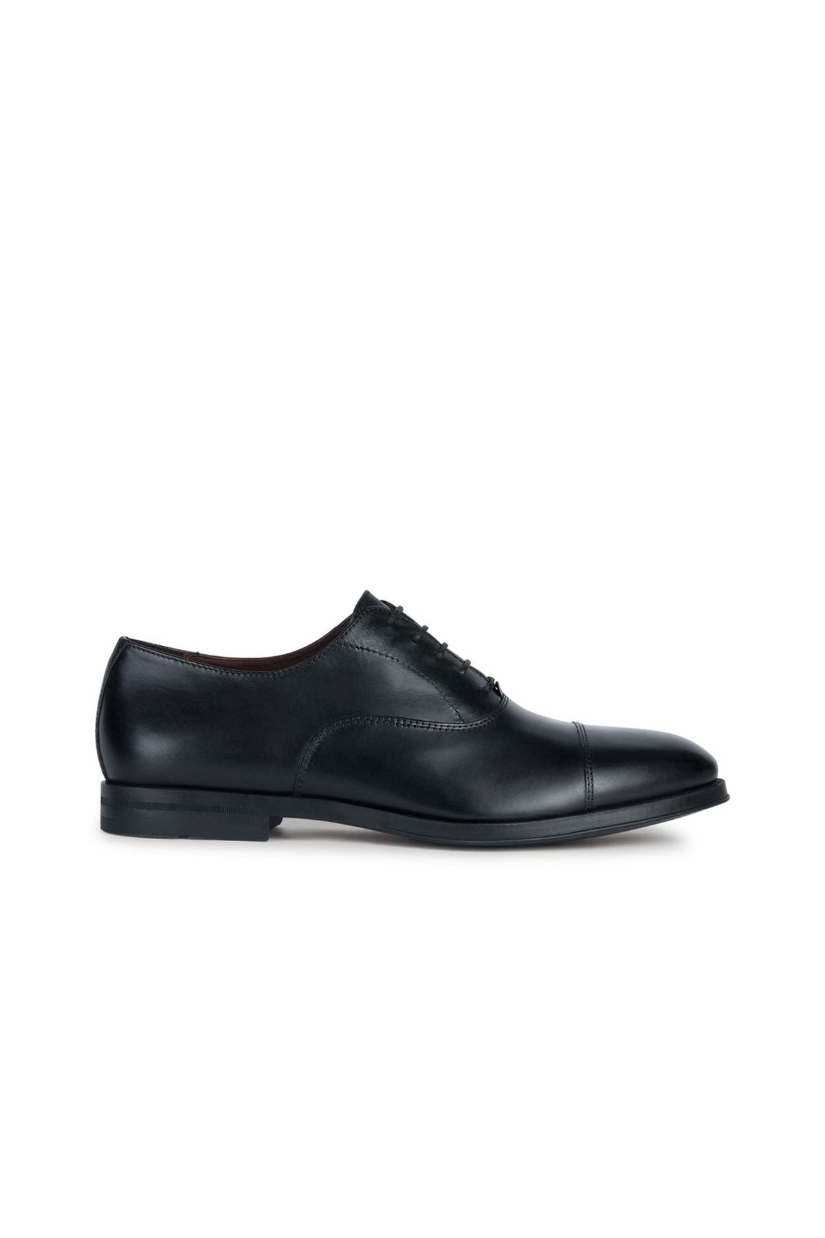 Geox Erkek Siyah Decio Bağcıklı Deri Klasik Ayakkabı U36FXA00043C9999 | Derimod