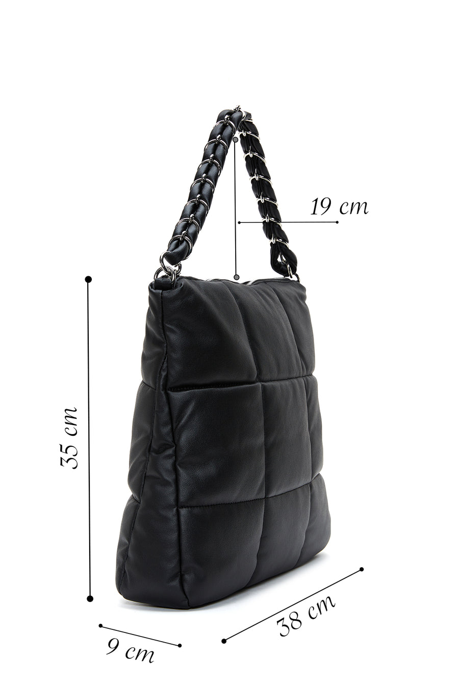 Women's Black Shoulder Bag