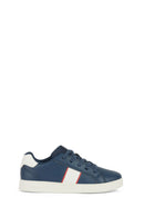 Boy's Blue Faux Leather Shoes | Derimod