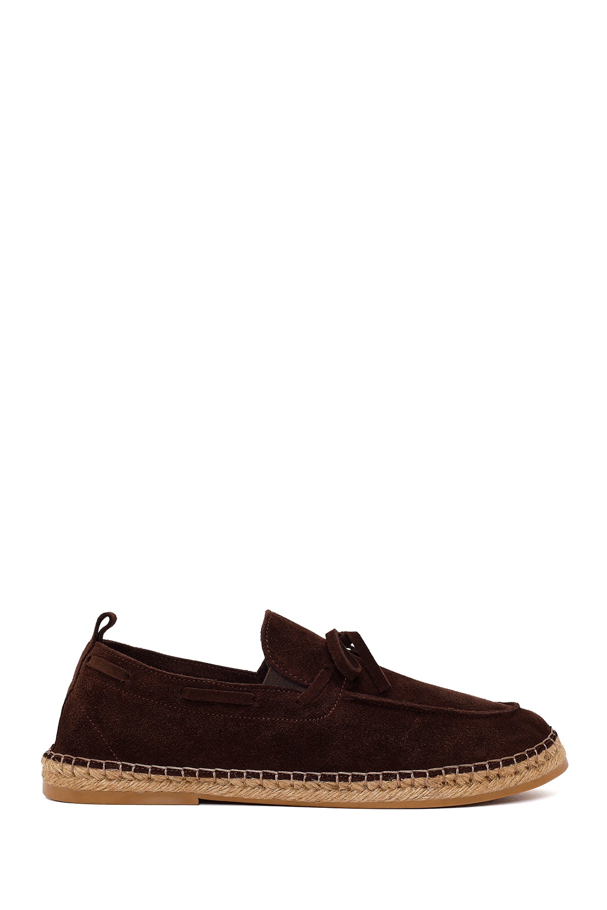 Erkek Kahverengi Süet Deri Espadril 26SFD616310 | Derimod