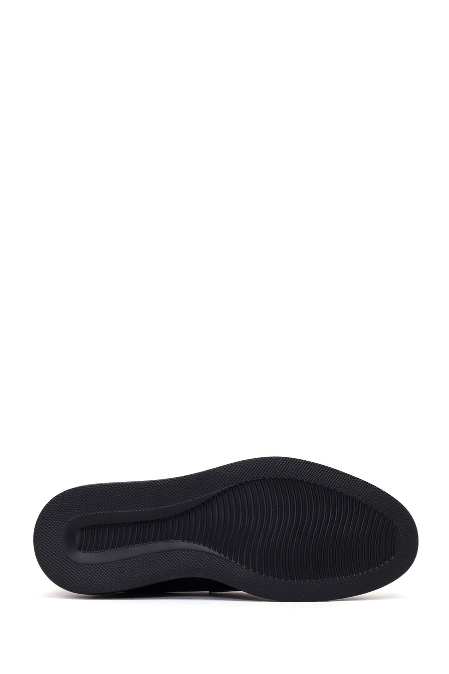 Erkek Siyah Deri Casual Loafer