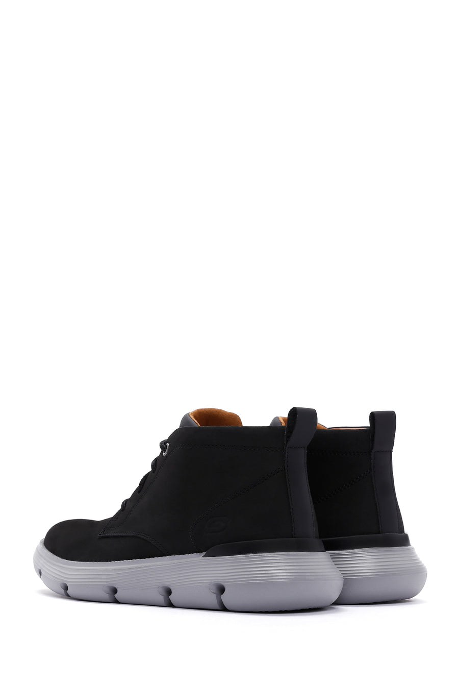 Skechers Men's Black Nubuck Boots