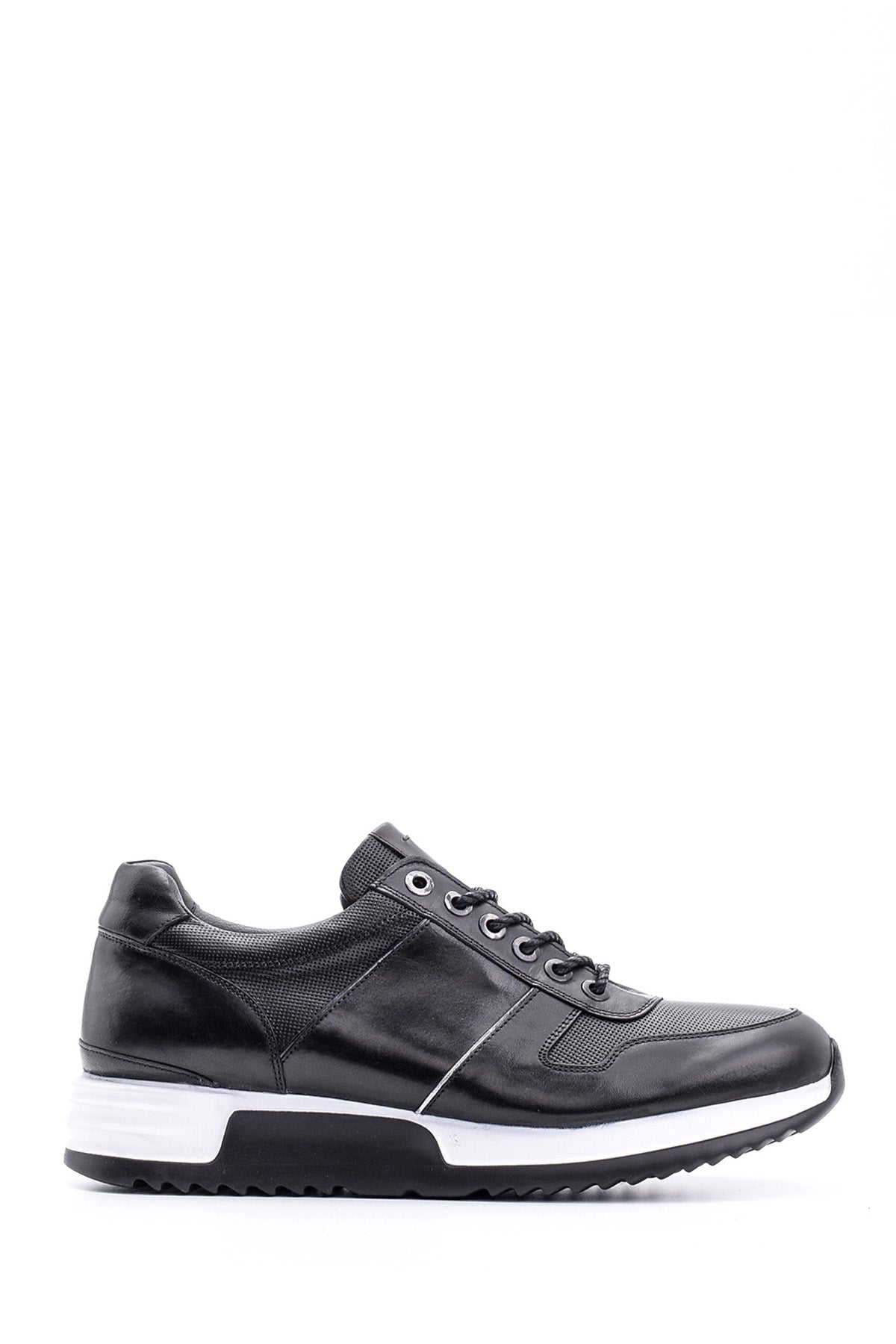 Men's Casual Leather Sneaker 19WFD309018 | Derimod