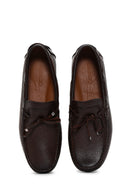 Men's Brown Leather Casual Loafer | Derimod