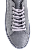 Men's Leather Printed Sneaker | Derimod