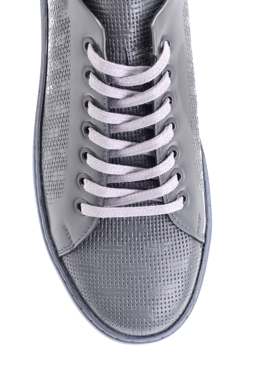 Erkek Deri Baskılı Sneaker