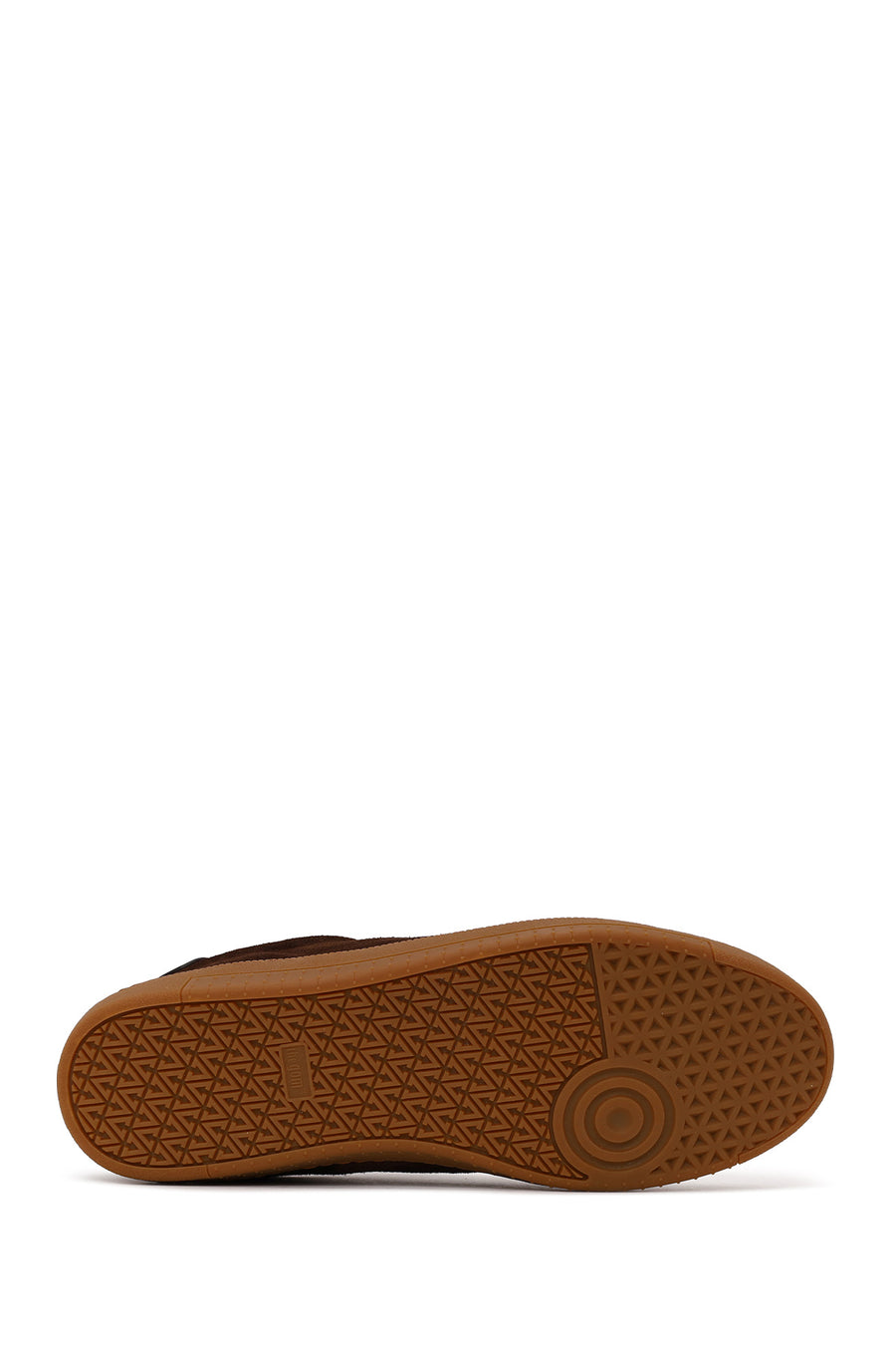 Erkek Kahverengi Bağcıklı Süet Deri Sneaker