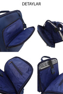 D-Pack Unisex Mavi Sırt Çantası | Derimod