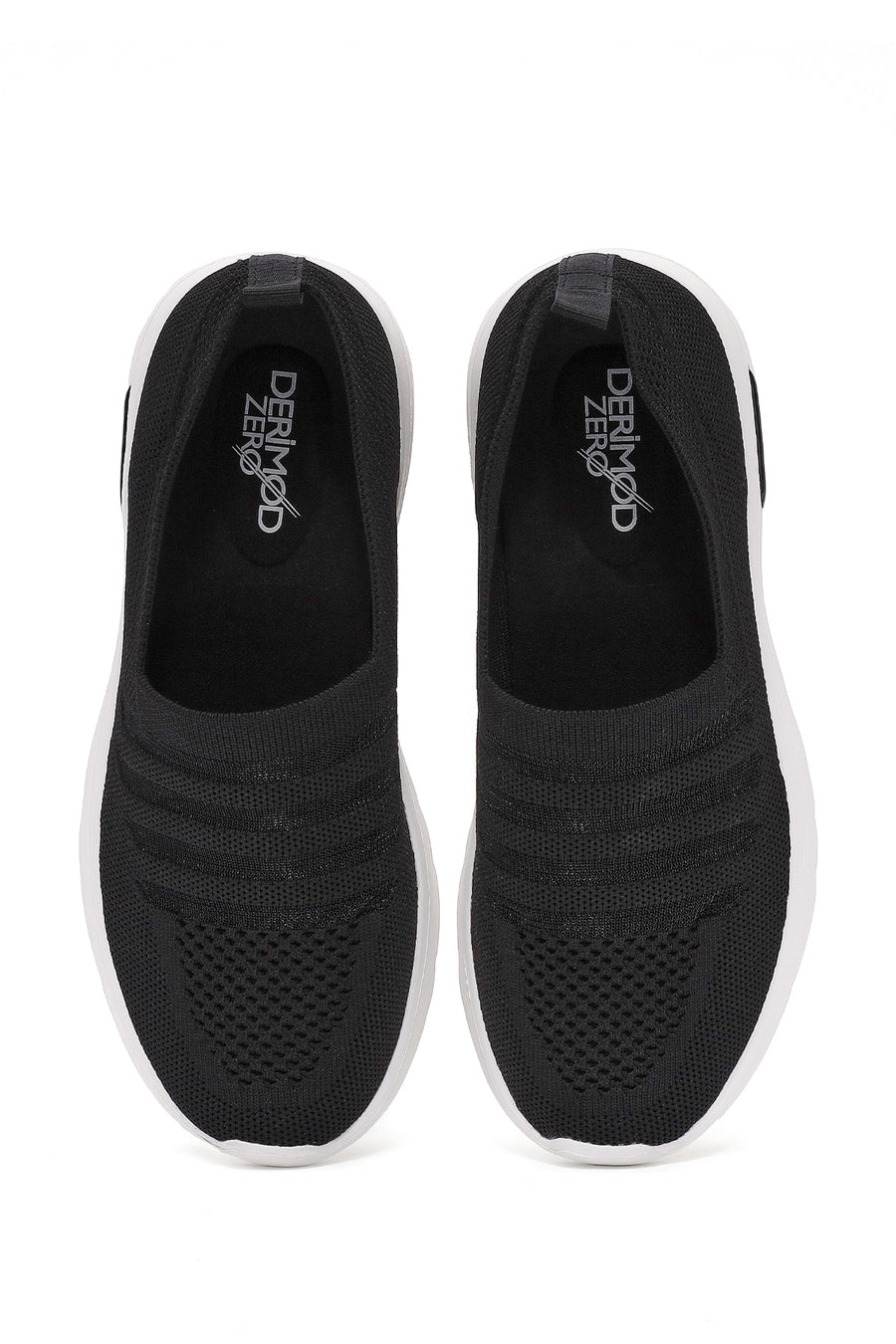 Derimod Zero Kadın Siyah Kumaş Casual Sneaker