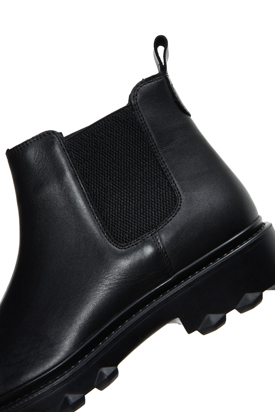 Men's Black Leather Boots
