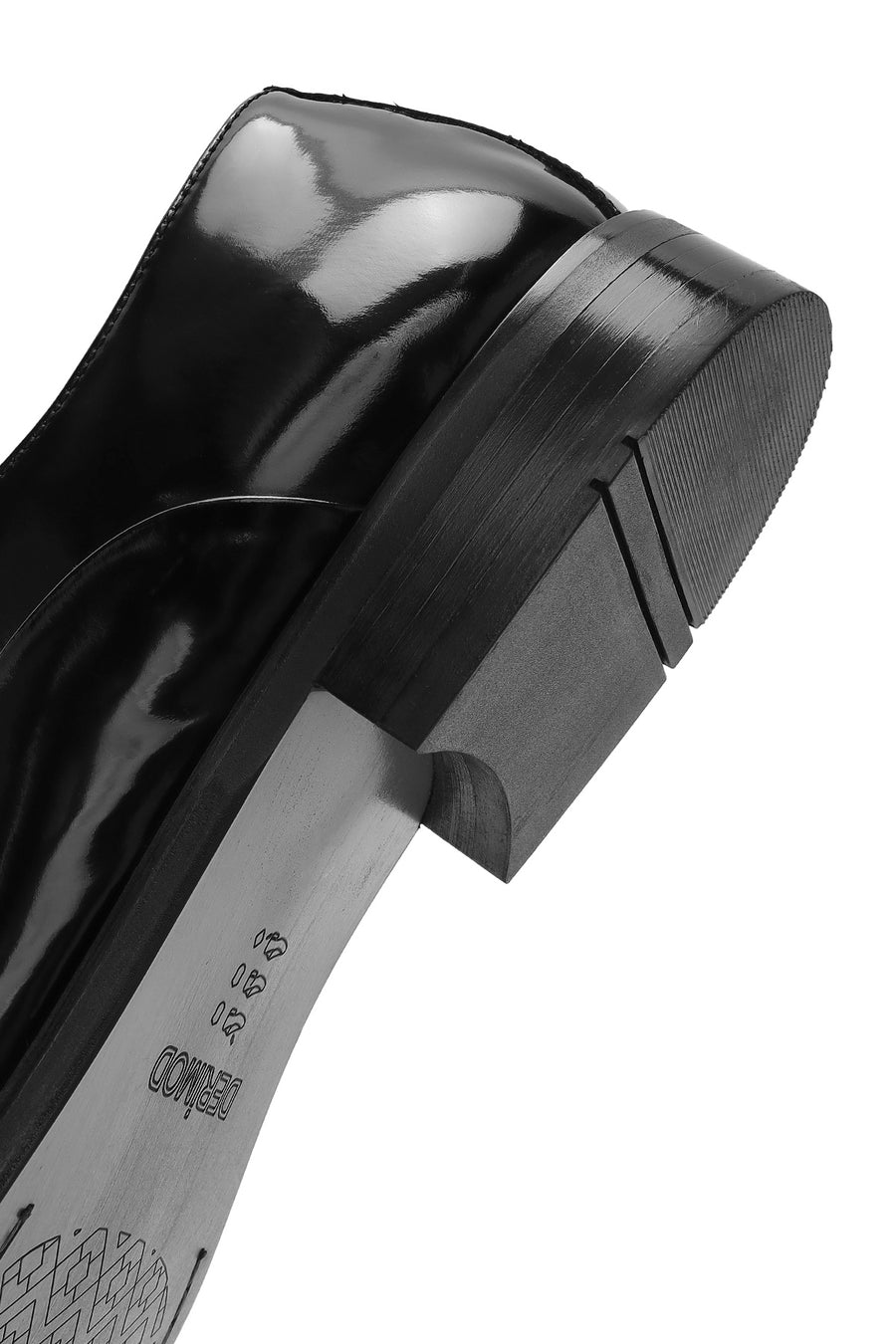 Men's Black Laced Leather Classic Shoes