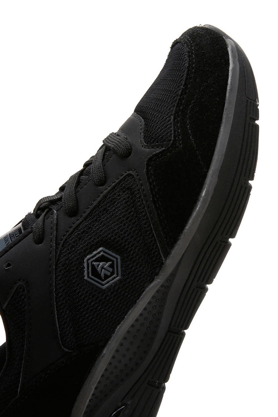 Hammer Jack Men's Black Thick Soled Sneaker