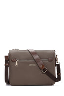 Women's Mink Brown Long Strap Crossbody Bag | Derimod