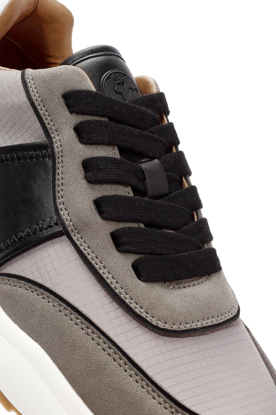 ACBC x Derimod Erkek Gri Bağcıklı Sneaker