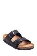 Women's Leather Slippers | Derimod