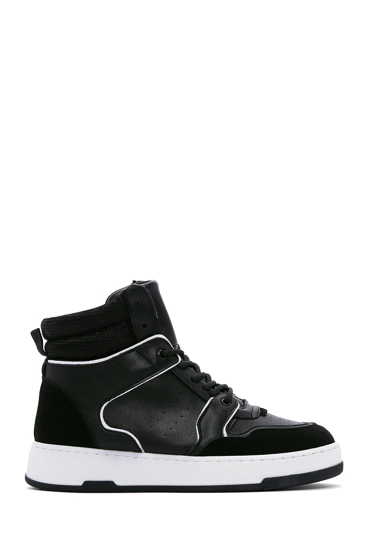 Women's Black High Top Sneaker 23WFE221818 | Derimod