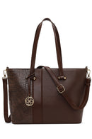 Woman Brown Long-Strap Shoulder Bag | Derimod