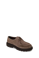 Male Mink Lace-Up Thick-Soled Suede Casual Shoes | Derimod