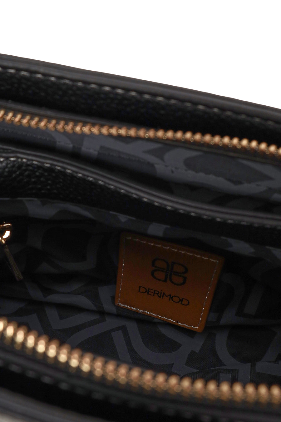 Woman Black Long-Strap Crossbody Bag