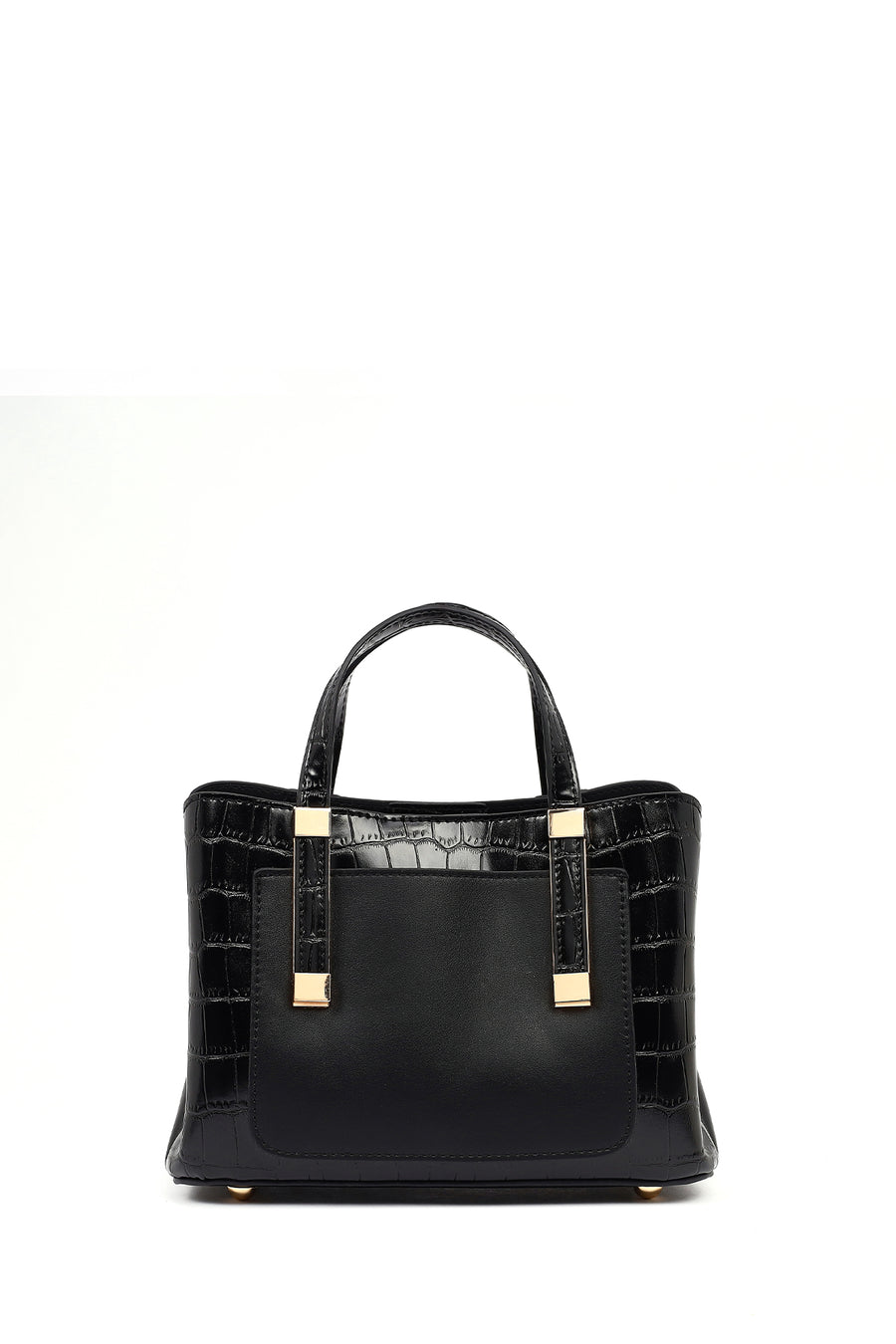 Women's Black Long Strap Mini Classic Handbag