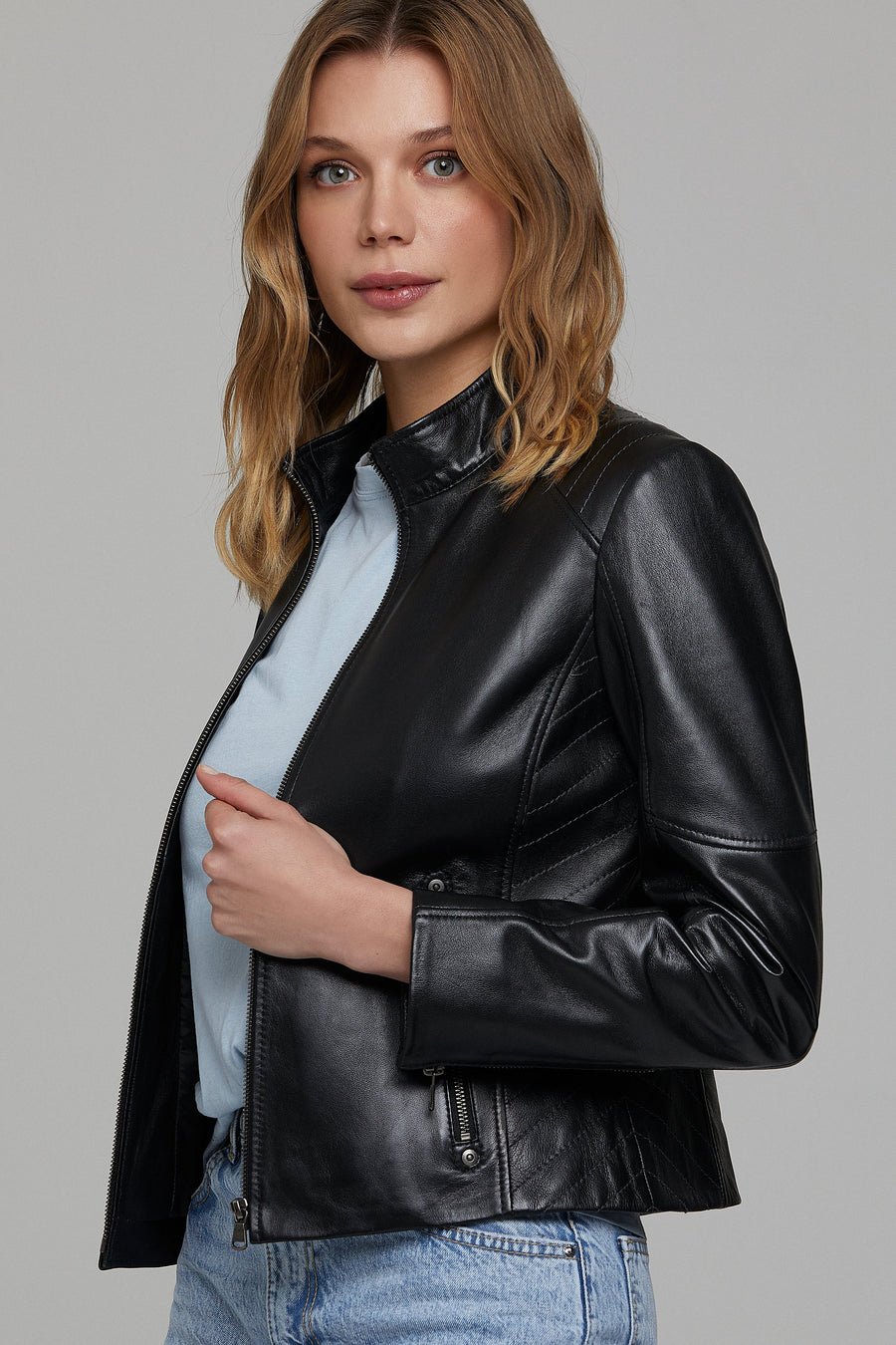 Hilary Women's Leather Jacket