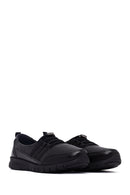 Kadın Siyah Deri Comfort Loafer | Derimod