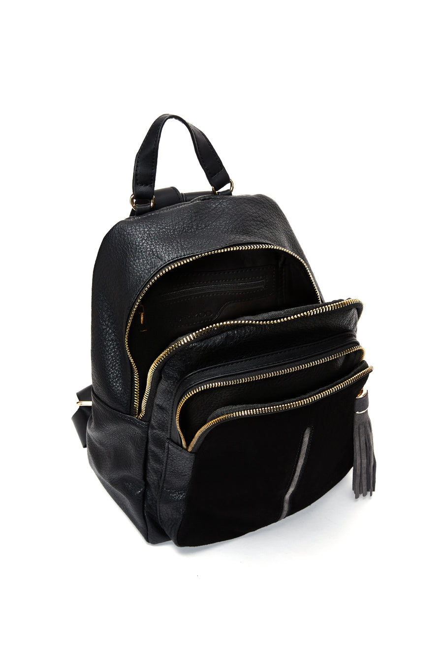 Women's Black Casual Backpack
