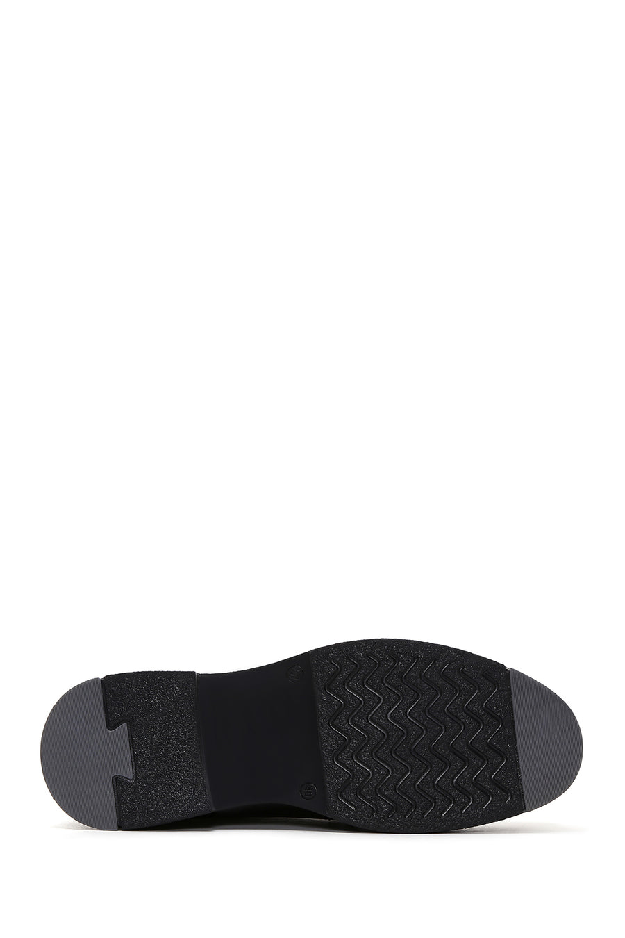 Men's Black Leather Casual Shoes