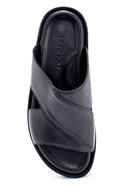 Men's Leather Slippers | Derimod