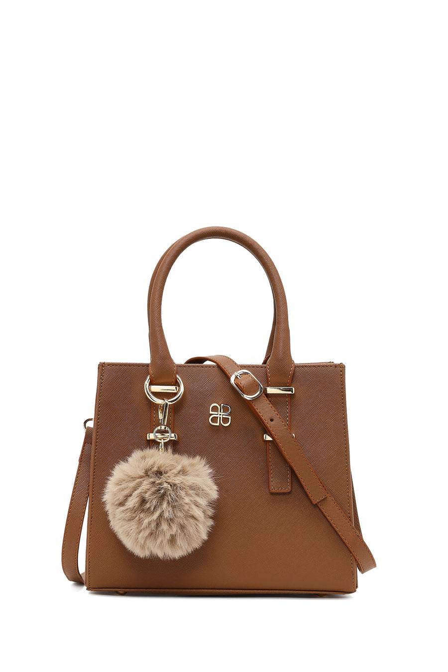Women's Beige Long Strapped Accessorized Handbag 25SBD2005CV | Derimod