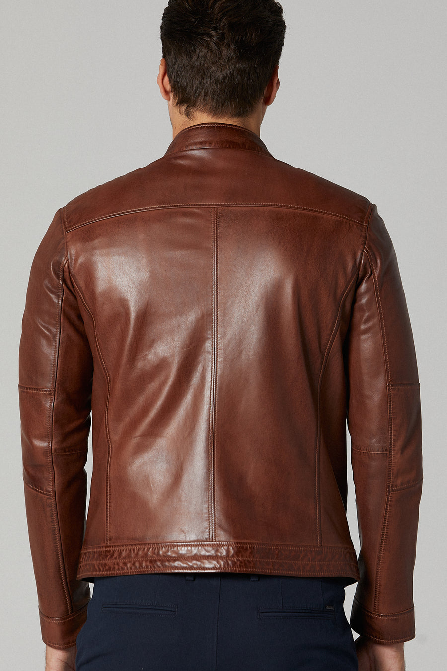 Benjamin Men's Leather Jacket