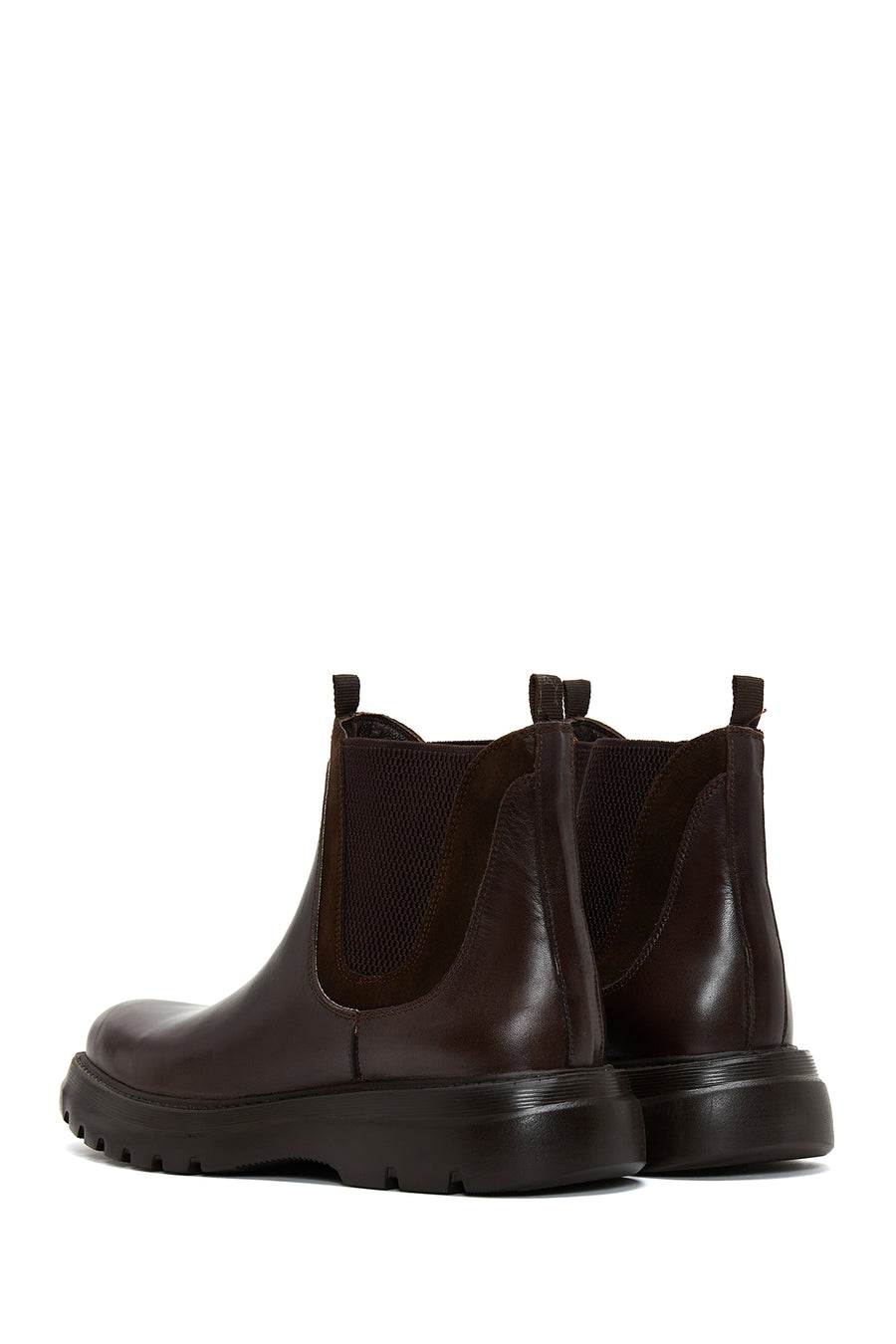 Men's Brown Leather Chelsea Boots